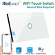 Wallpad US Smart Home Light Switch 2000W Ewelink App Works With Google Home Alexa Voice Control WiFi Touch Switches