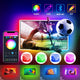 30LED 3M Smart TV Strip Lights Wire RGB Music Sync Remote and APP Control 5V USB Holiday For TV Backlight Indoor Room Decor