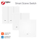 Tuya Zigbee 3.0 Smart Scene Button Switch 1/2/3 Gang Smart Home Wireless Push Remote Controller Battery Powered Devices Linkage