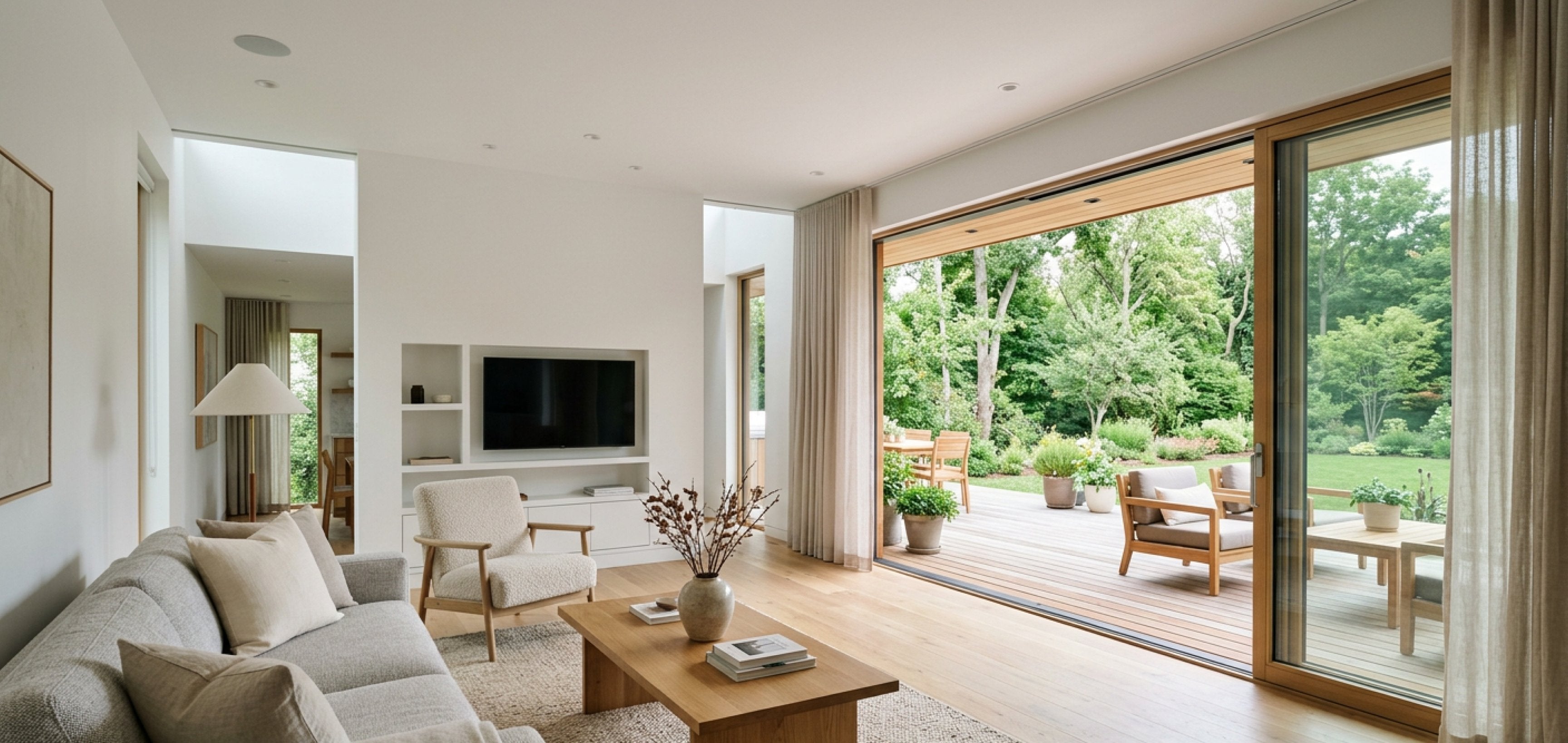 Centralite Indoor Entry Sensor in a modern home